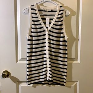 Striped Sweater Vest